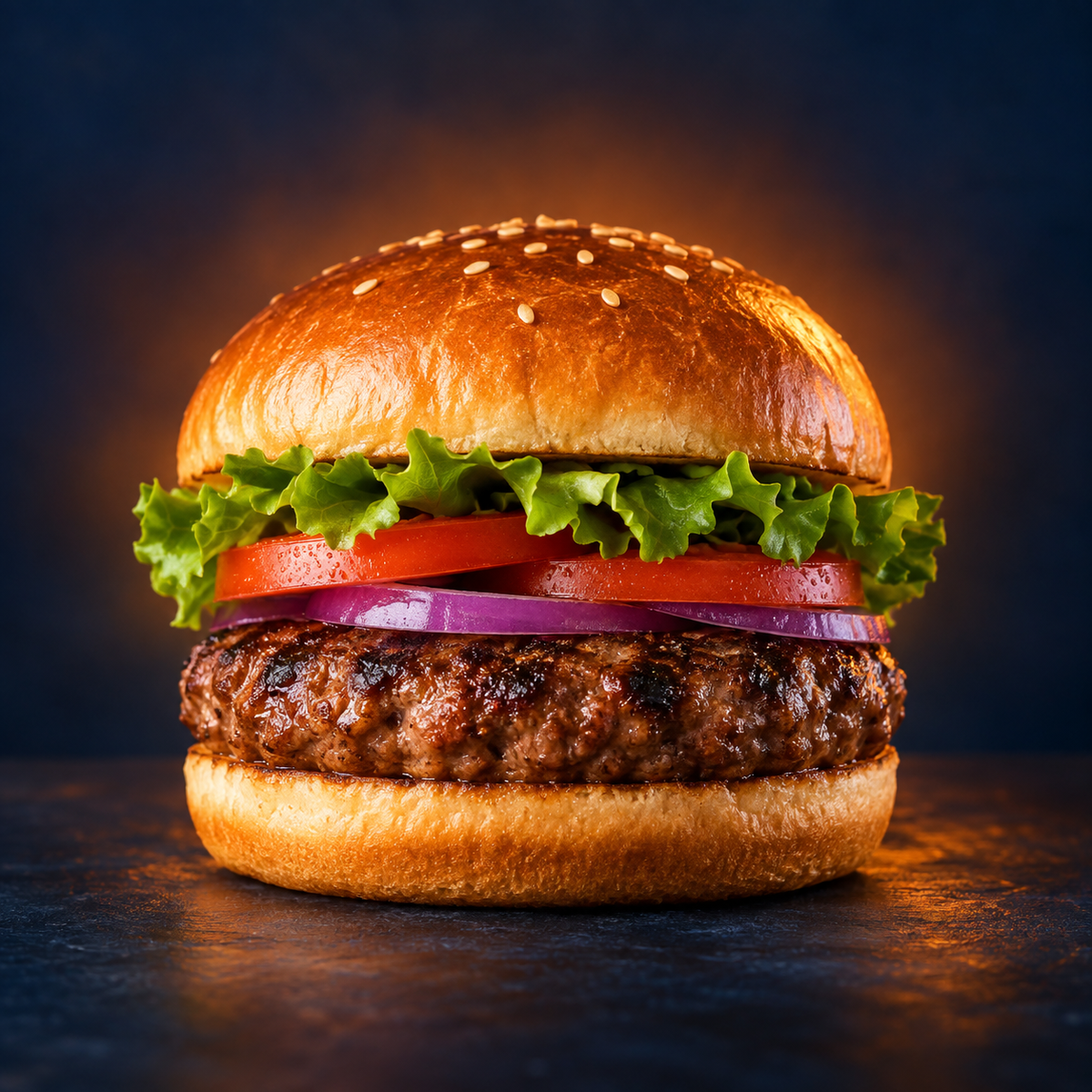 Burger food pre-order
